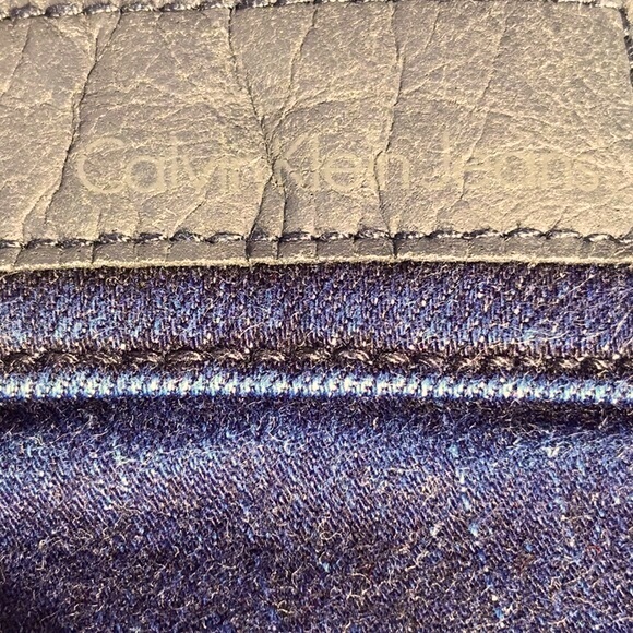 Calvin Klein Dark Blue 5 Pocket Classic Denim Skinny Jean Size 10 - Picture 4 of 9